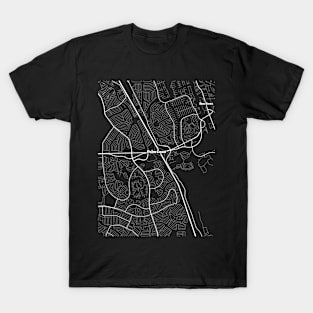 Palm Coast Florida Map | Map Of Palm Coast Florida | Palm Coast Map T-Shirt